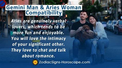 aries woman gemini man|gemini best compatibility with aries.